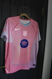 Barcelona Special Edition Pink Jersey - Lamine Yamal 10 - Size S - Picture 1 of 8