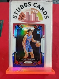 2023-24 Panini Prizm Prizms Red White and Blue #178 Ausar Thompson - Picture 1 of 2