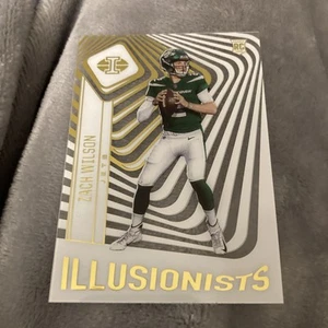 Zach Wilson 2021 Illusions Illusionists ILL-11 Jets RC 💥GOLD💥BYU ROOKIE BADGE - Picture 1 of 6