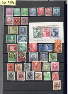 BIS-LIKE:many stamps Germany & cover MH/NH/used interst. variety LOT 07 AU 26 - Picture 1 of 3