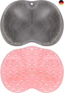 Fousenuk 2 Stück fußbürste wäscher, Massagegerät Dusche mit Saug - Bild 1 von 7