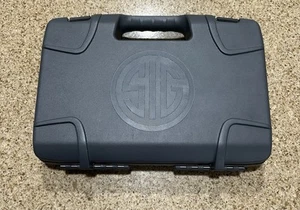 "Estuche rígido de fábrica SIG SAUER forro interior acolchado 13,25"" X 9"" limpio" - Imagen 1 de 8