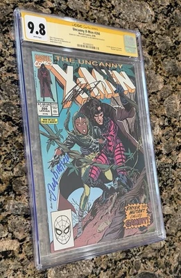 Uncanny X-Men 266: CGC 9.8 1ª aplicación completa de Gambito 🔑 SS Claremont / Rubinstein Foto 1 de 2