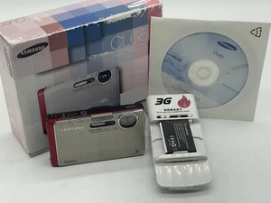 Samsung CL65 12.2MP GPS WiFi 5X Optical Zoom Digital Camera 2.7" LCD Screen SILV - Picture 1 of 8