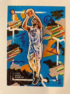 2020-21 PANINI COURT KINGS JOEL EMBIID PHILADELPHIA 76ERS #60