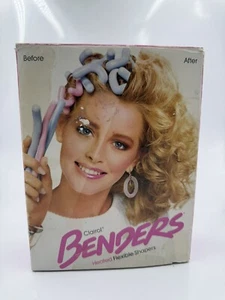 1985 Vintage Clairol Benders heiße Rollen beheizte flexible Lockenwickler - GETESTET funktioniert! - Bild 1 von 11