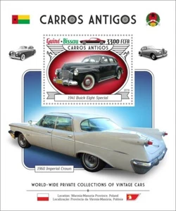 Vintage Cars MNH Stamps 2019 Guinea-Bissau S/S - Picture 1 of 1