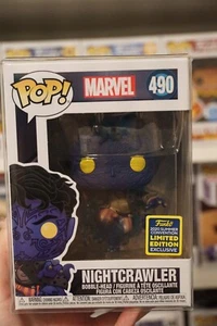 SDCC 2020 Hot Topic Funko Pop! NIGHTCRAWLER #490 Xmen (con protector pop) - Imagen 1 de 6