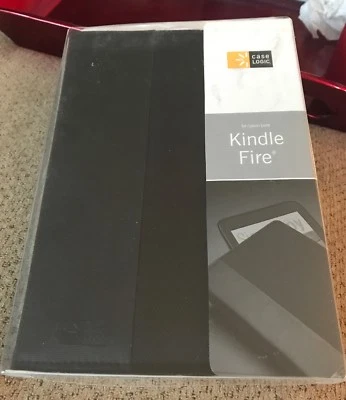 Case Logic KFF-101BLK Kindle Fire Folio Black Cover - Image 1 of 3