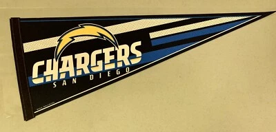 San Diego Chargers LA NFL Football Classic 12"x30" Team Pennant Room Decor Flag - Image 1 of 4