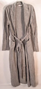 Maison Cashmere Womens Long Cardigan Gray - Imagen 1 de 4