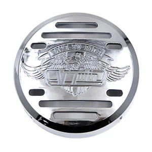Horn Cover For Kawasaki Vulcan 800 Yamaha V-Star 650 1100 Classic Silverado Chr - Picture 1 of 7