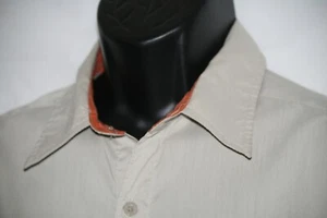 Marmot Beige Medium long sleeve shirt w flip cuffs M Mens Shirt - Picture 1 of 13