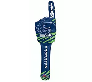 Team Spirit Stick Seattle Seahawks 30" globo de lámina evento deportivo de fútbol americano de la NFL - Imagen 1 de 1