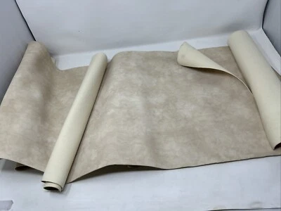 Faux Leather Tan 3 Piece See Details For Measurements - Image 1 of 4