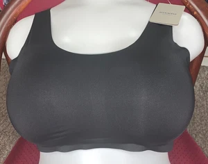 NWT-Amoena #44311 (Blk) #44310 (Nude) Pocketed Post Mastectomy Seamless,Non wire - Picture 1 of 10