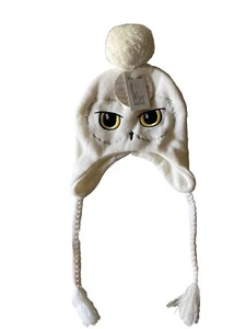 Harry Potter Hedwig Pom Tassel Beanie - Picture 1 of 4