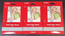 3 Unopened Sets of Canon Photo Paper Glossy Gp-701 150 Sheets 4x6