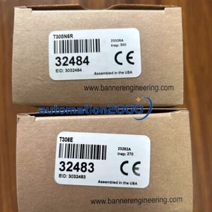 NUEVO BANNER T306E+T30SN6R Sensor Envío Rápido 32484+32483 - Imagen 1 de 4