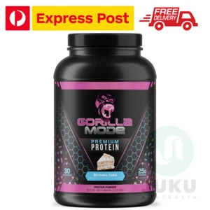 Gorilla mode PROTEIN • Whey Isolate & Concentrate powder • WPI WPC 30 servings - Picture 1 of 12