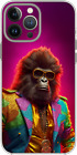 Hipster 80s 70s Disco Gorilla Man God Case Cover Silicone / Shockproof / Magsafe