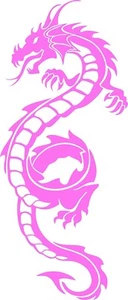 Dragon Fire Decals Game Of Thrones Auto Car Bumper Window Vinyl Sticker Fantasy - Picture 1 of 13