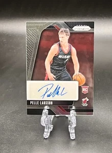 Autógrafo Panini Prizm Pelle Larsson RC 2024-25 firmas de novato Miami Heat - Imagen 1 de 2