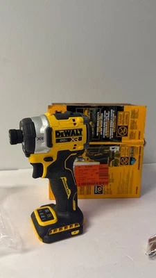 DEWALT DCF860 20V MAX XR 1/4” Brushless Impact Driver – New Open Box Tool Only - Image 1 of 3