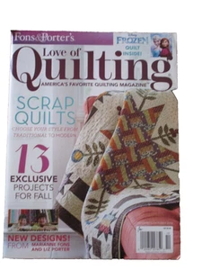 Fons & Porter's Love of Quilting Magazine SEPT/OCT 2014 - Picture 1 of 1