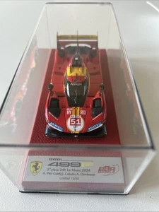 Bbr Ferrari 499P 3rd Le Mans 2024 - Foto 1 di 6