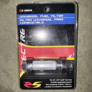 Fuel Filter Glass In Line 1/4", 5/16" & 3/8" ID Hose, Carbureted 2369 Spectre - Bild 1 von 1