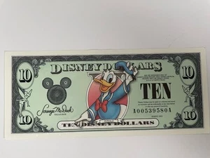 1x $10 Disney Dollar Donald Duck - Series 2003 (A) - Picture 1 of 3