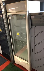 Framec Upright Display Freezer White External Light 6 Shelves Catering - Picture 1 of 4