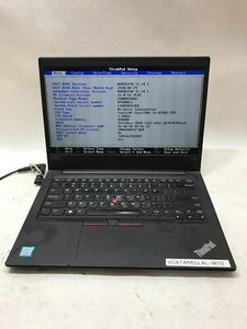Lenovo ThinkPad E480 14" Laptop Intel Core i5 NO RAM NO HDD/OS Boots To BIOS -DW - Picture 1 of 7