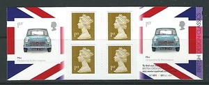 GREAT BRITAIN 2009 BRITISH DESIGN THE MINI CYLINDER BOOKLET UNMOUNTED MINT - Picture 1 of 1