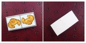 FEVE HEP 2005 DOMINOS BOULANGERIE PATISSERIE DOUBLE CROISSANT - Imagen 1 de 1
