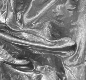 SILVER  Metallic Tissue Lame  Fabric 60” Width Sold By Yard - Picture 1 of 2