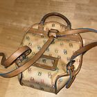 Dooney And Bourke Backpack DB Colors Rainbow Zipper  Round Vintage Beauty