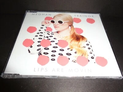 LIPS ARE MOVIN by MEGHAN TRAINOR-Rare Collectible CD Single w/ Instrumental--CD - Image 1 of 4