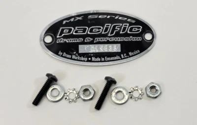 PDP MX Series Ensenada Drum Badge with Mounting Screws - Image 1 of 2