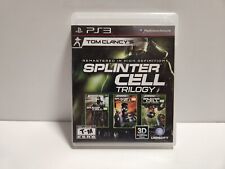 Tom Clancy's : Splinter Cell Trilogy HD (Sony PlayStation 3) PS3 Complete TESTED