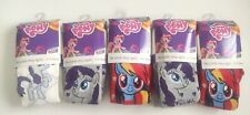 New My Little Pony 5 pairs of Girls cotton tights 2-3 years 