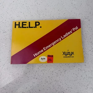 Home Emergency Damen Pal H.E.L.P. A Xyzyx Consumer Aid 1972 First Ed Paperback - Bild 1 von 6