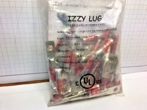 Izzy Lug i8-14, #8 Stranded, 1/4” hole, Long barrel, - 50 pcs - Picture 1 of 5