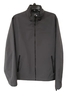 HFX Performance Jacket Coat Stretch Lightweight Men Medium Gray $175 New 16A - Picture 1 of 10