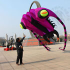 Free Shipping 3D 7Sqm 1 Line Purple Stunt Parafoil Trilobites Power Sport Kite