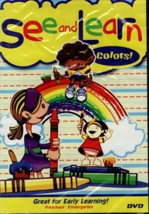 SEE AND LEARN COLORS GREAT FOR EARLY LEARNING PRESCHOOL KINDERGARTEN (dvd) - Picture 1 of 2