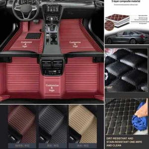 For Fit Smart Fortwo-Forfour 2008-2020 Car Floor Mats Auto Custom Liner Carpets - Imagen 1 de 26