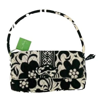NWT VERA BRADLEY Purse Just a Clutch Night & Day Knot Pattern Magnetic Closure - Image 1 of 4