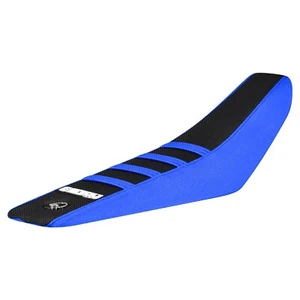 Cubierta de asiento con pinza de gasolina MC 50 2024 por Enjoy MFG TM AZUL/NEGRO/TM AZUL #422 - Imagen 1 de 5